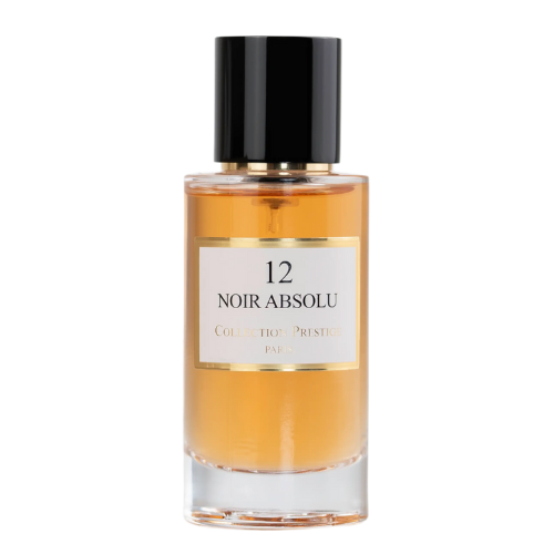 Noir Absolu N°12 Collection Prestige 50ml Flacon d'Extrait de Parfum N°12 Noir Absolu de la Collection Prestige Absoluta