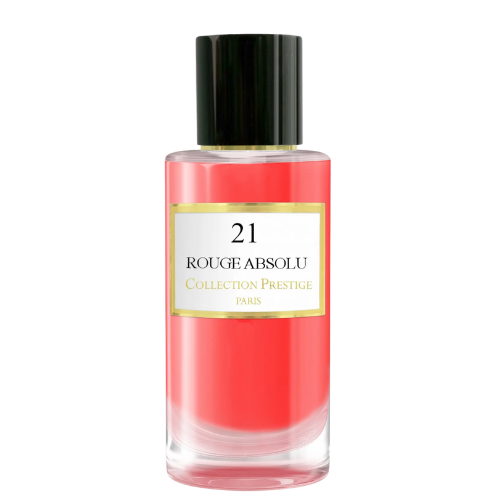 Rouge-Absolu-N°21_CollectionPrestige_50ml Flacon extrait de Parfum N°21 Rouge Absolu Collection Prestige Absoluta